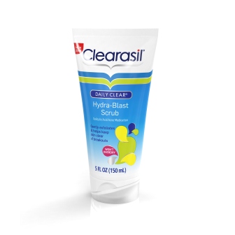 CLEARASIL Daily Clear HydraBlast OilFree Face Scrub